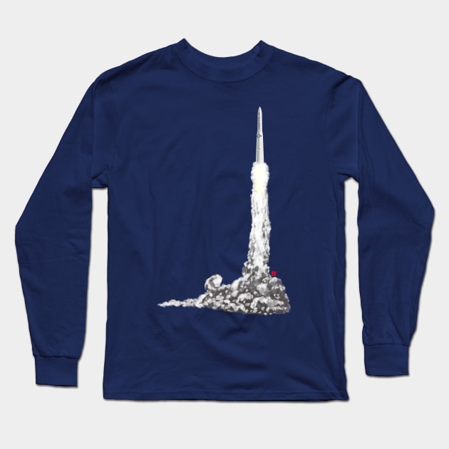 The Finger of God Long Sleeve T-Shirt by PickledGenius